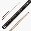 PRO147 Pearl Series Grey 57 Inch 3/4 Jointed Snooker Pool Cue 9.5mm Pro Leather Tip