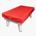 Baize Master 7ft red pool table cover