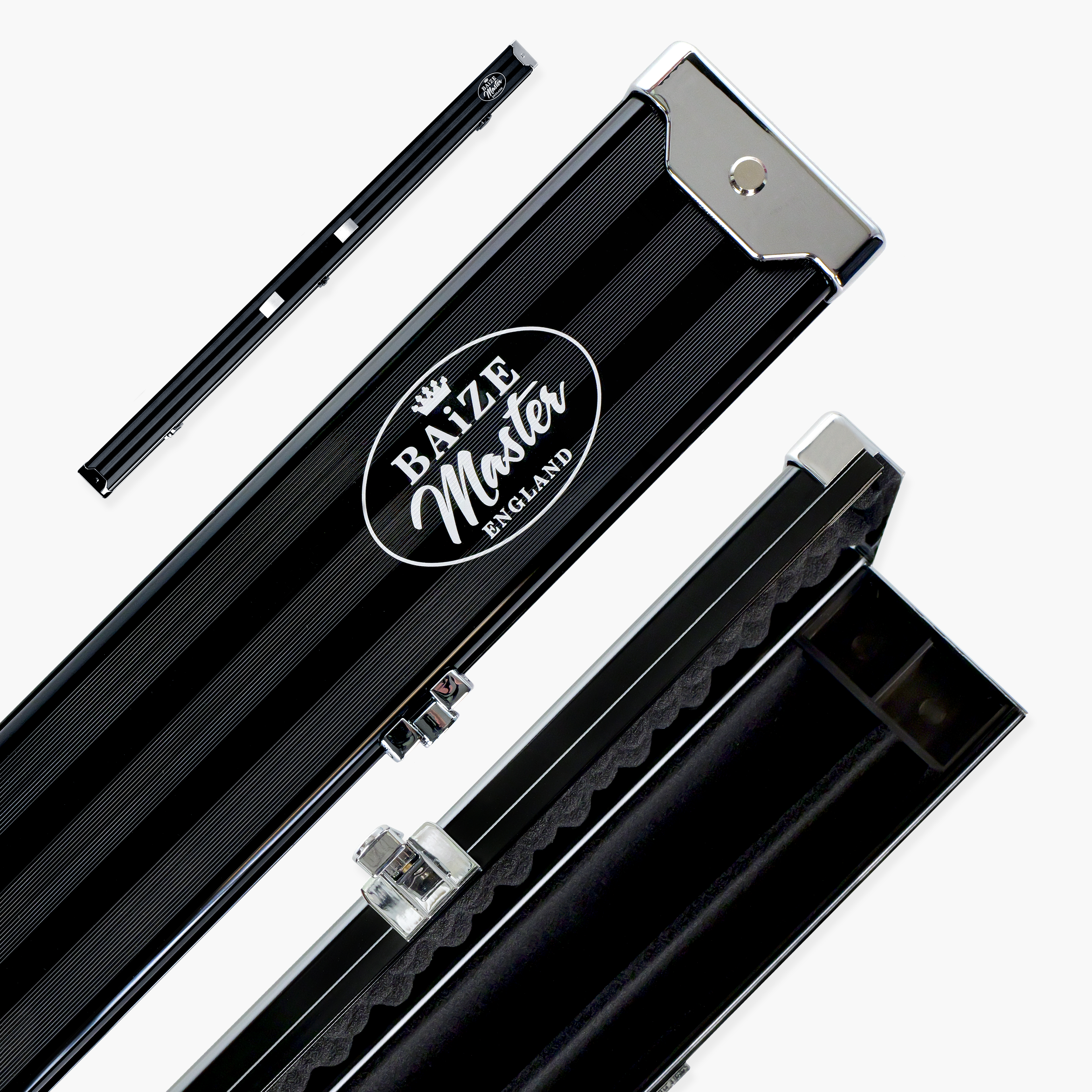 Baize Master Pro Line black 3/4 cue case