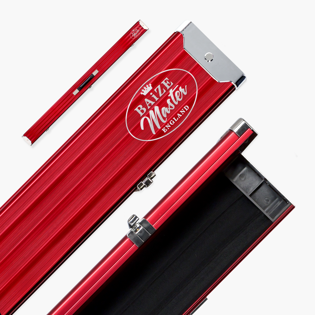 Baize Master Pro Line wide red 3/4 cue case