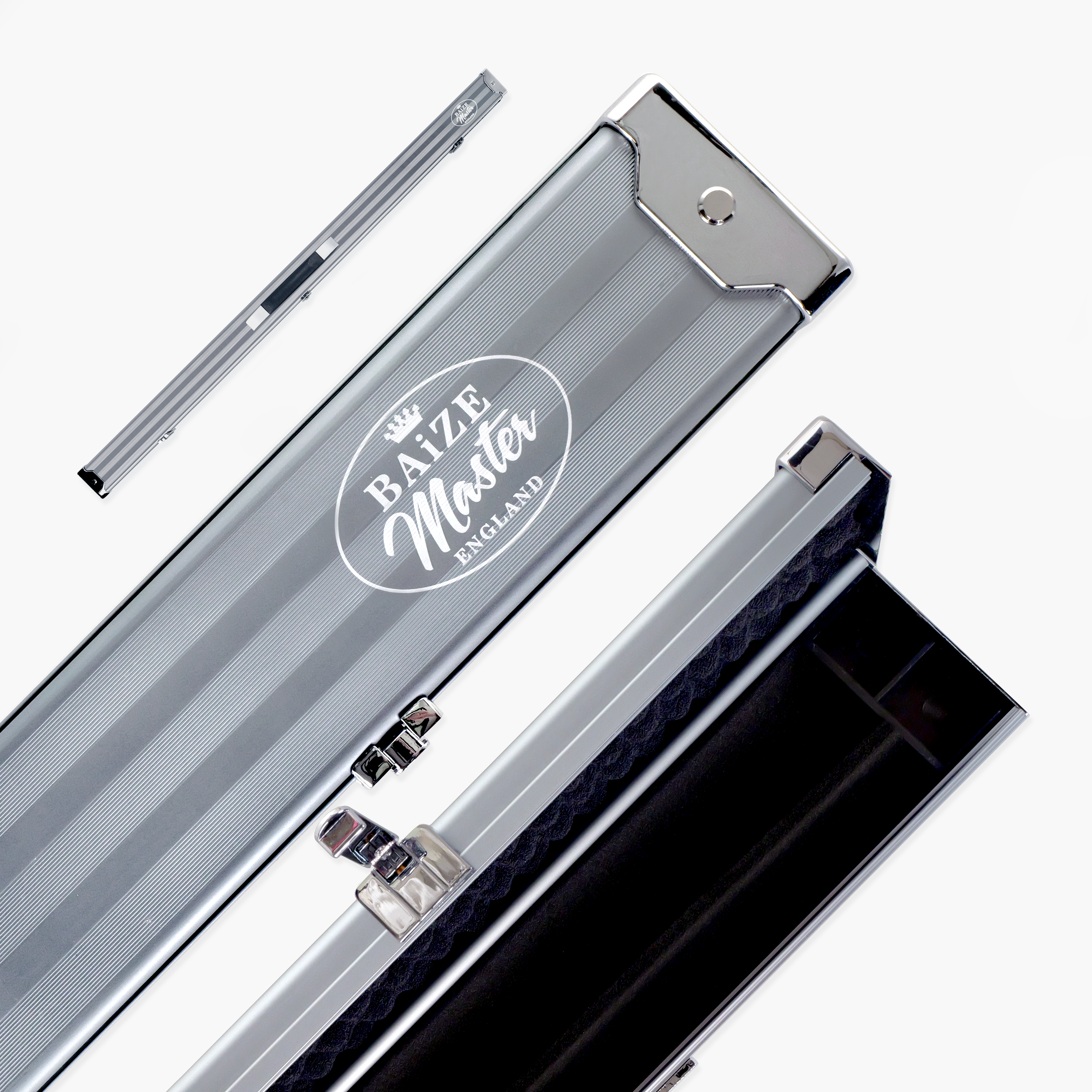 Baize Master Pro Line grey 3/4 cue case