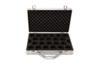 Baize Master silver snooker ball case - 22 balls