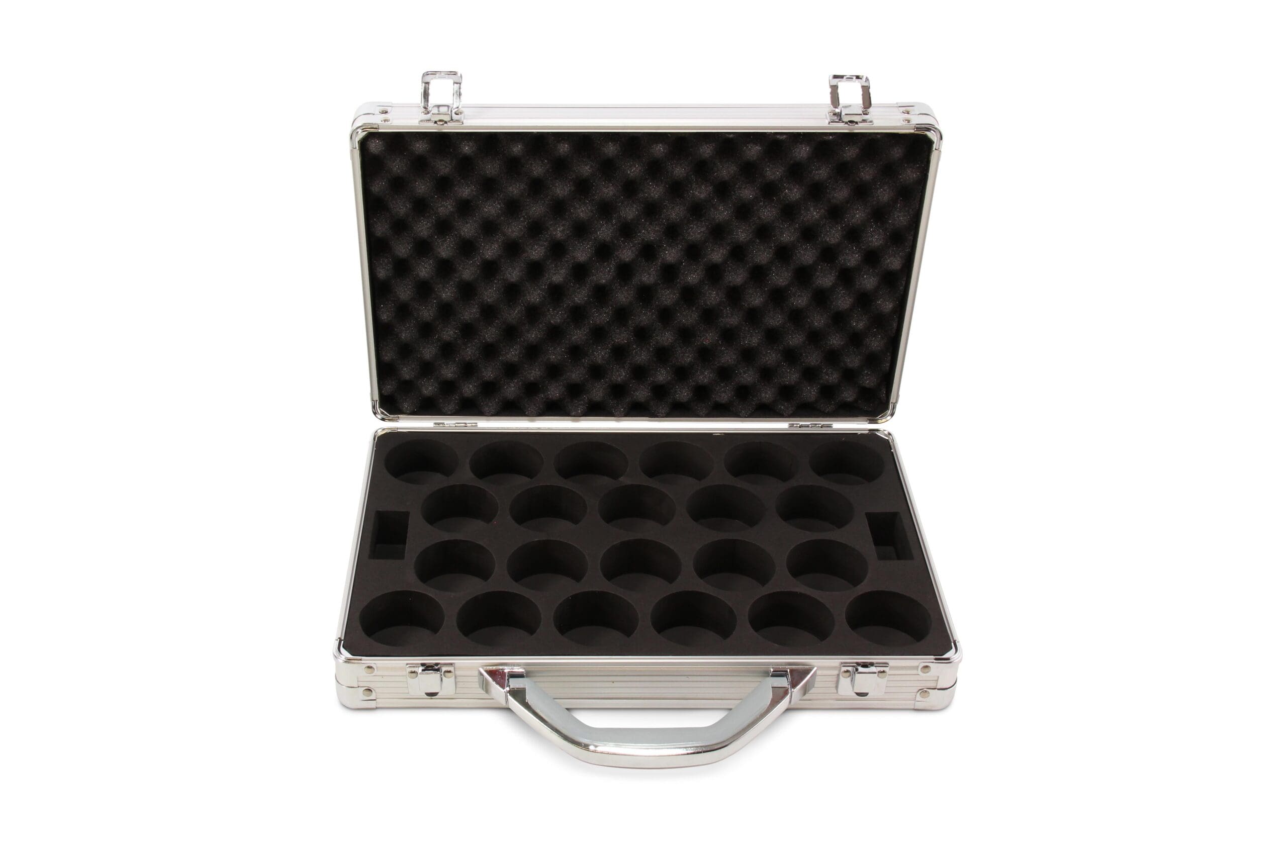 Baize Master silver snooker ball case - 22 balls