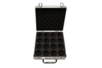 Baize Master silver 16-ball pool ball case