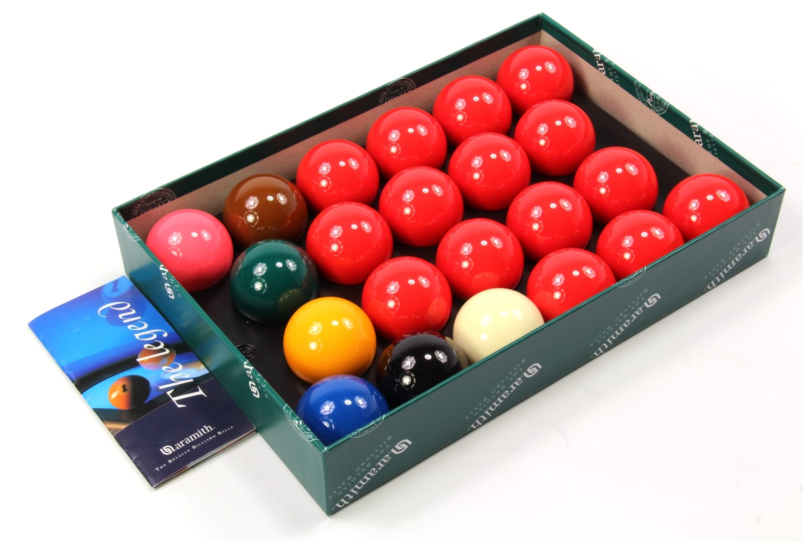 ARAMITH Premier 2 1/16" (52.4mm) Full Size Snooker Ball Set - 22 Balls - 2 1/16 INCH Balls