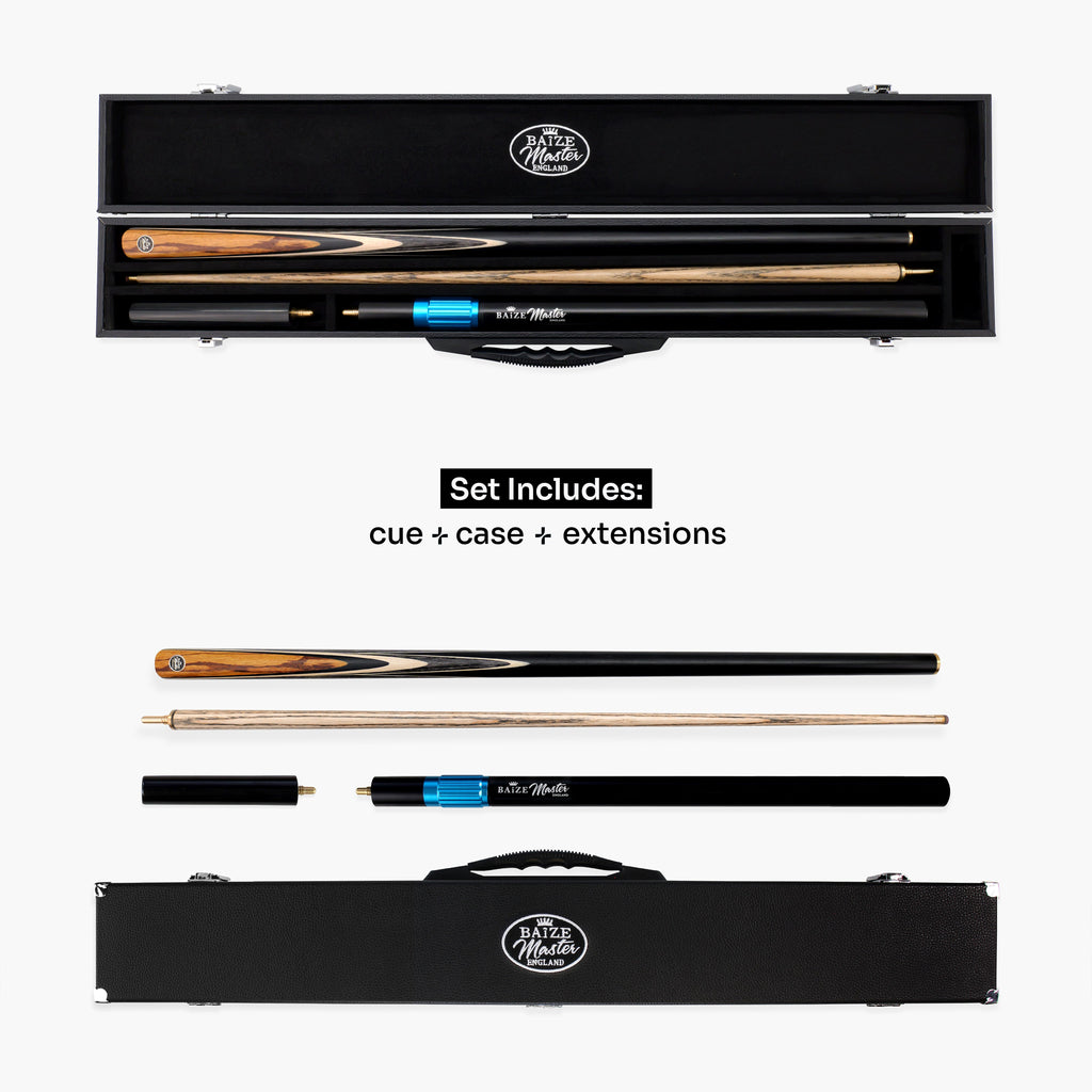 Baize Master Blackline Elite cue and case set
