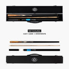 Baize Master Blackline Elite cue and case set