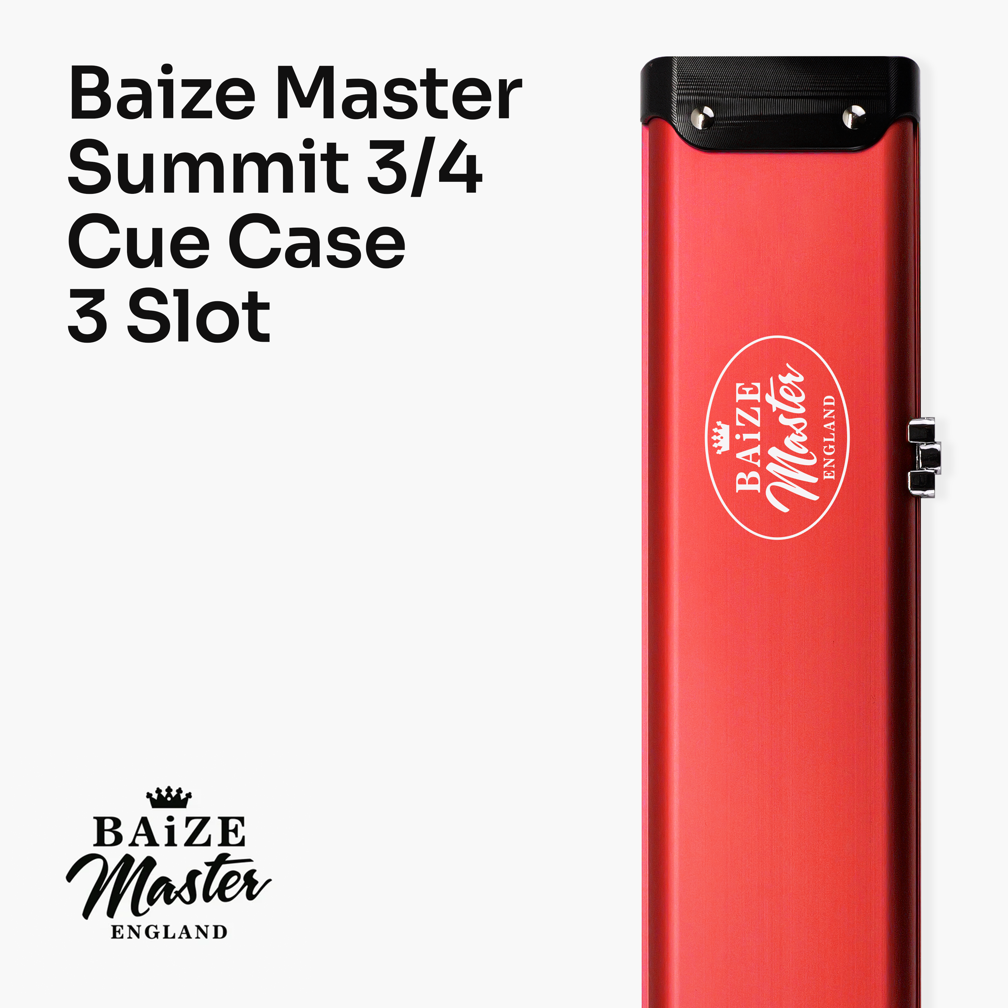 Baize Master Summit 3-slot 3/4 cue case