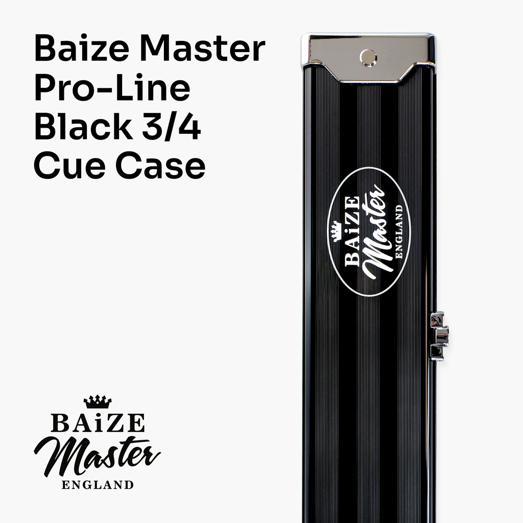 Baize Master Pro Line black 3/4 cue case