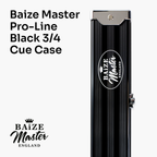 Baize Master Pro Line black 3/4 cue case