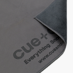 Cue + Case grey microfibre cue towel - 30cm x 30cm