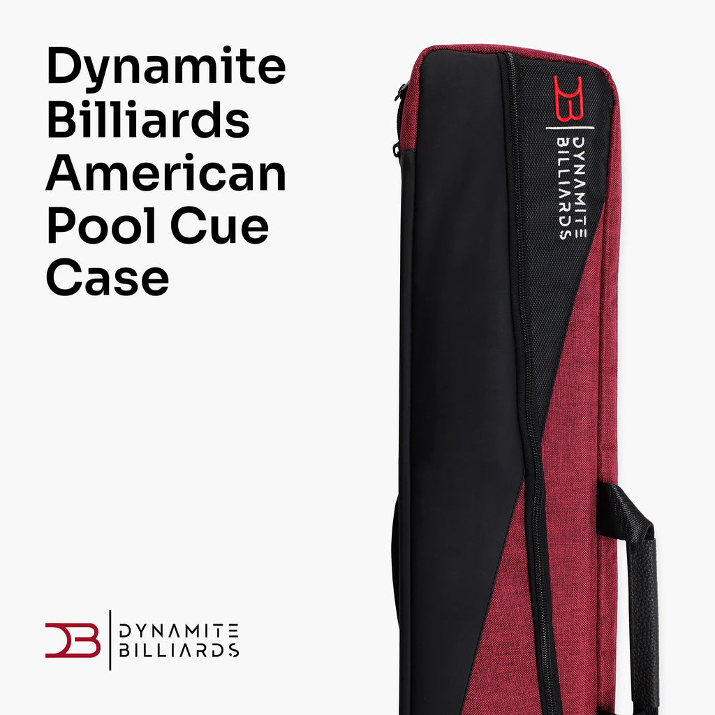 Dynamite Billiards 3x6 American pool cue case