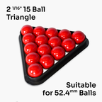 52.4mm snooker triangle - 15-ball