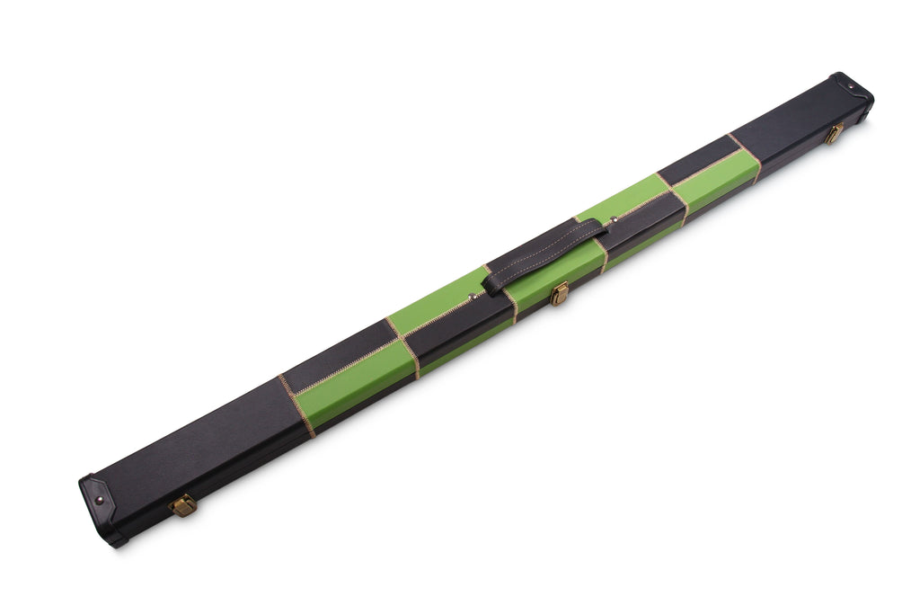 Deluxe chequered 3/4 cue case