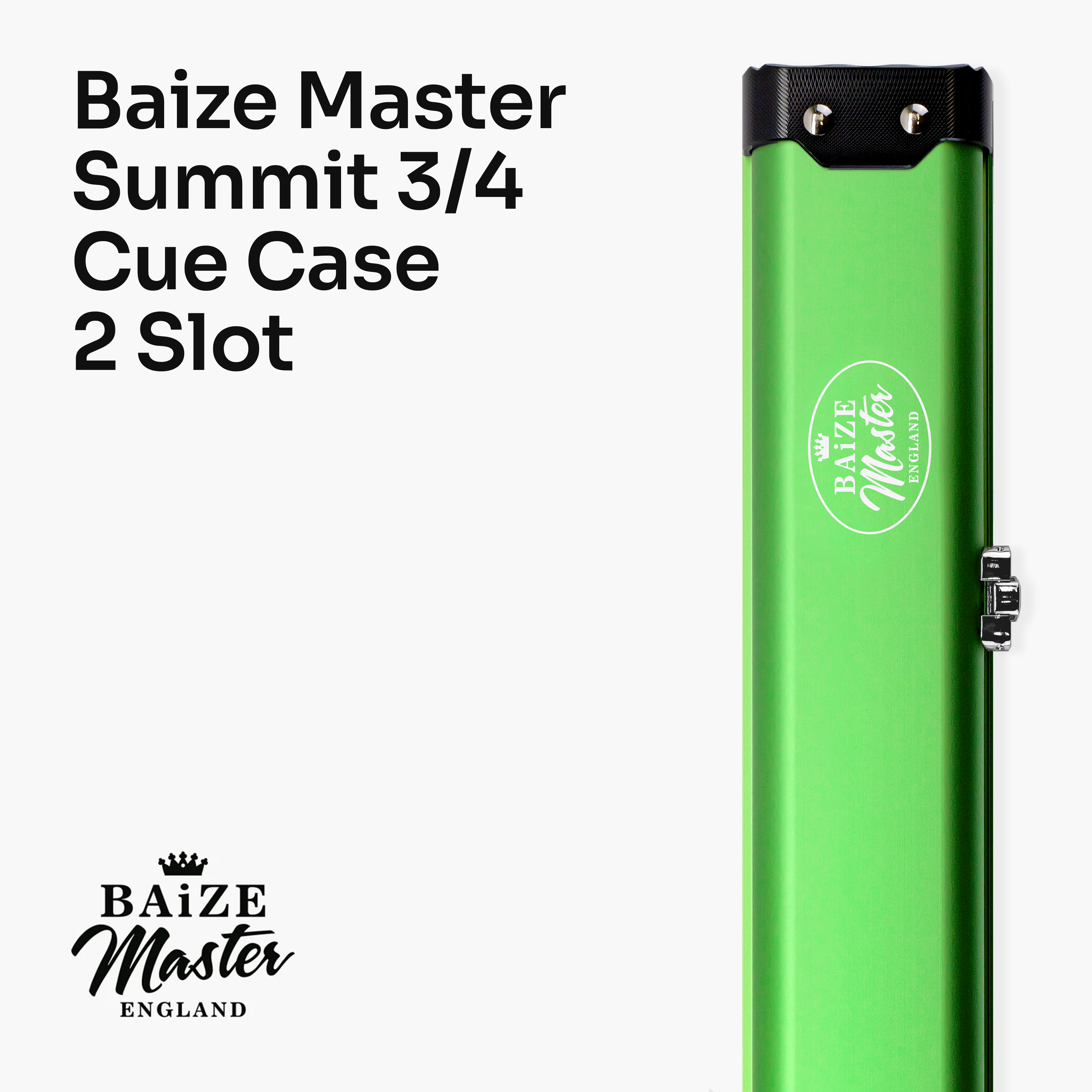 Baize Master Summit 2-slot 3/4 cue case