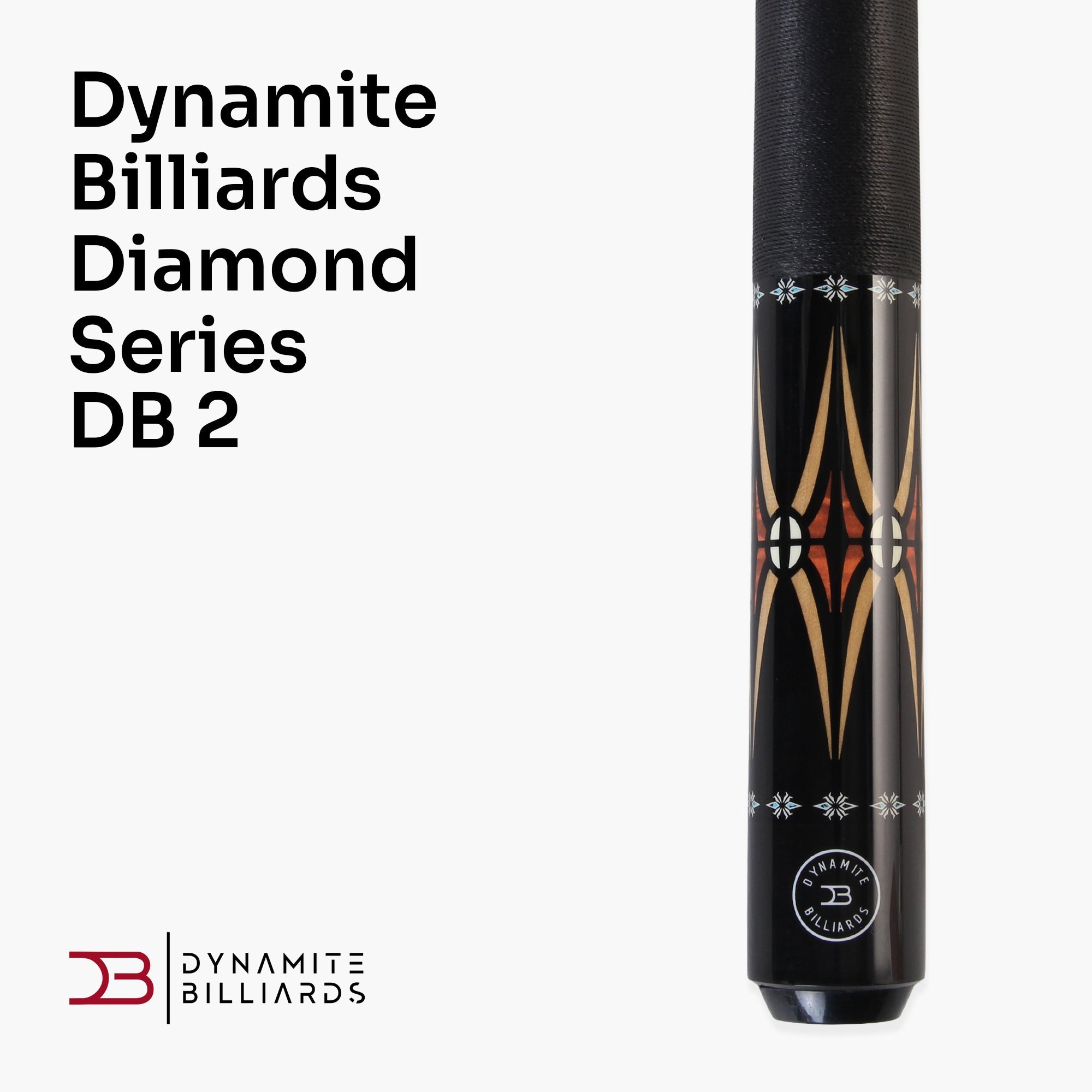 Dynamite Billiards DB2 American maple pool cue Cue + Case