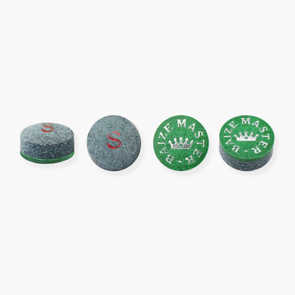 Baize Master PRO-IMPACT Hybrid Snooker and Pool Cue Tips 10mm - Box of 3 Tips
