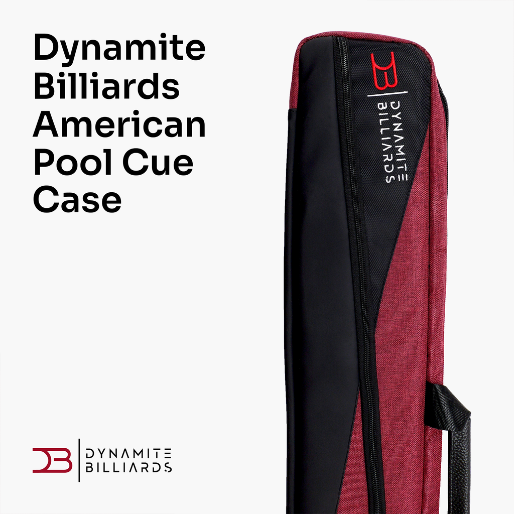 Dynamite Billiards 2x4 American pool cue case