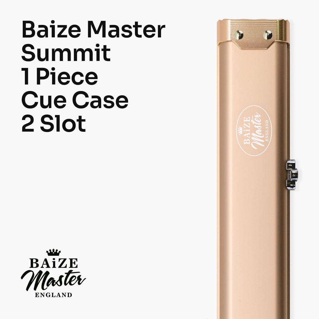 Baize Master Summit 2-slot one-piece cue case