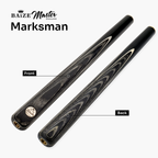 Baize Master Grey Marksman 3/4 pool cue