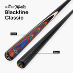 Baize Master Blackline Classic pool cue and case set