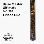 Baize Master Ultimate #003 57-inch pool cue - 8.3mm tip