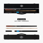 Baize Master Blackline Elite cue and case set
