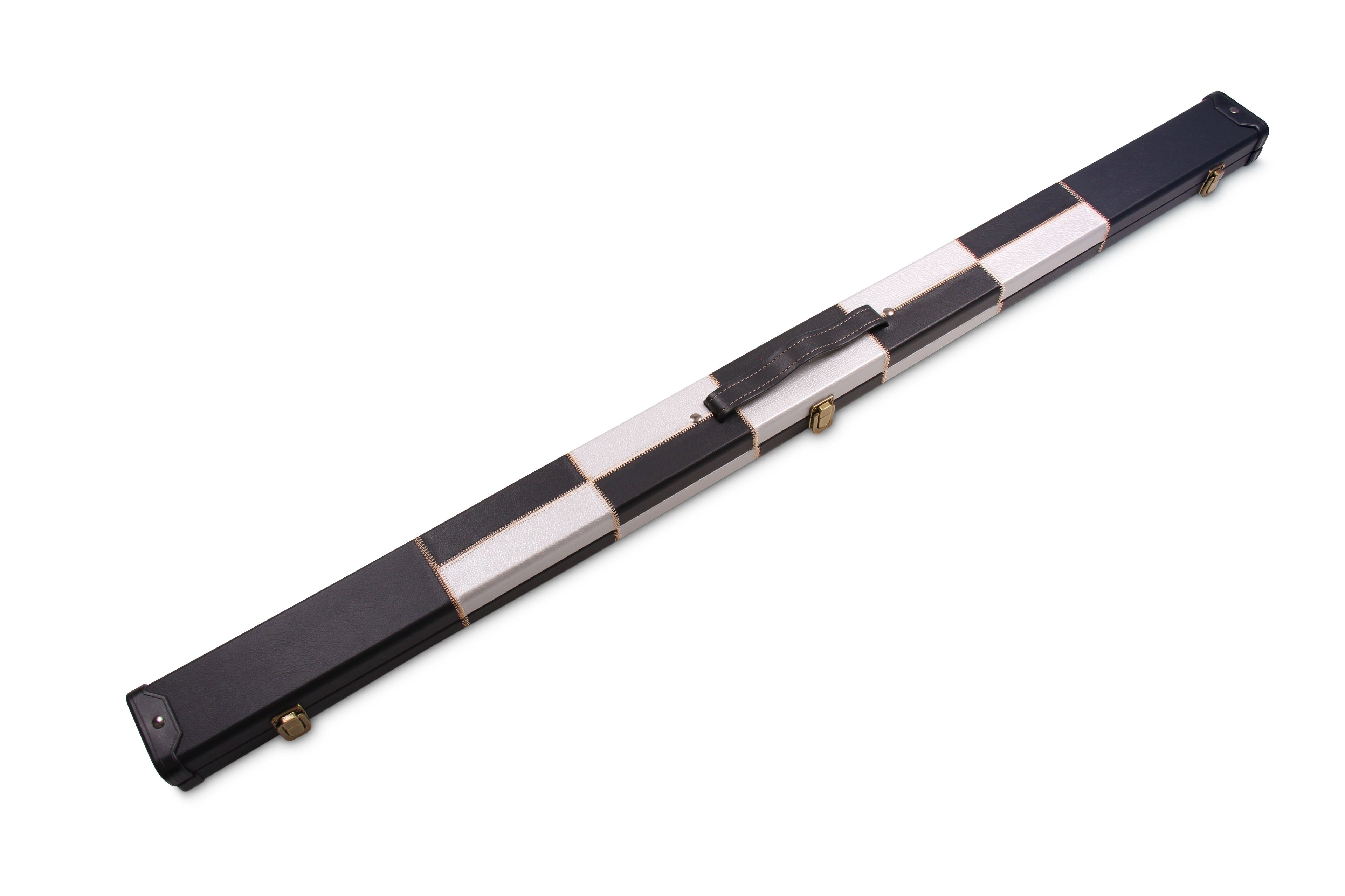 Deluxe chequered 3/4 cue case