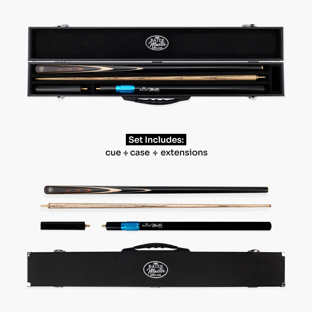 Baize Master Blackline Elite cue and case set