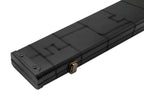 Baize Master wide 1-piece patch cue case - 3 cues Cue + Case