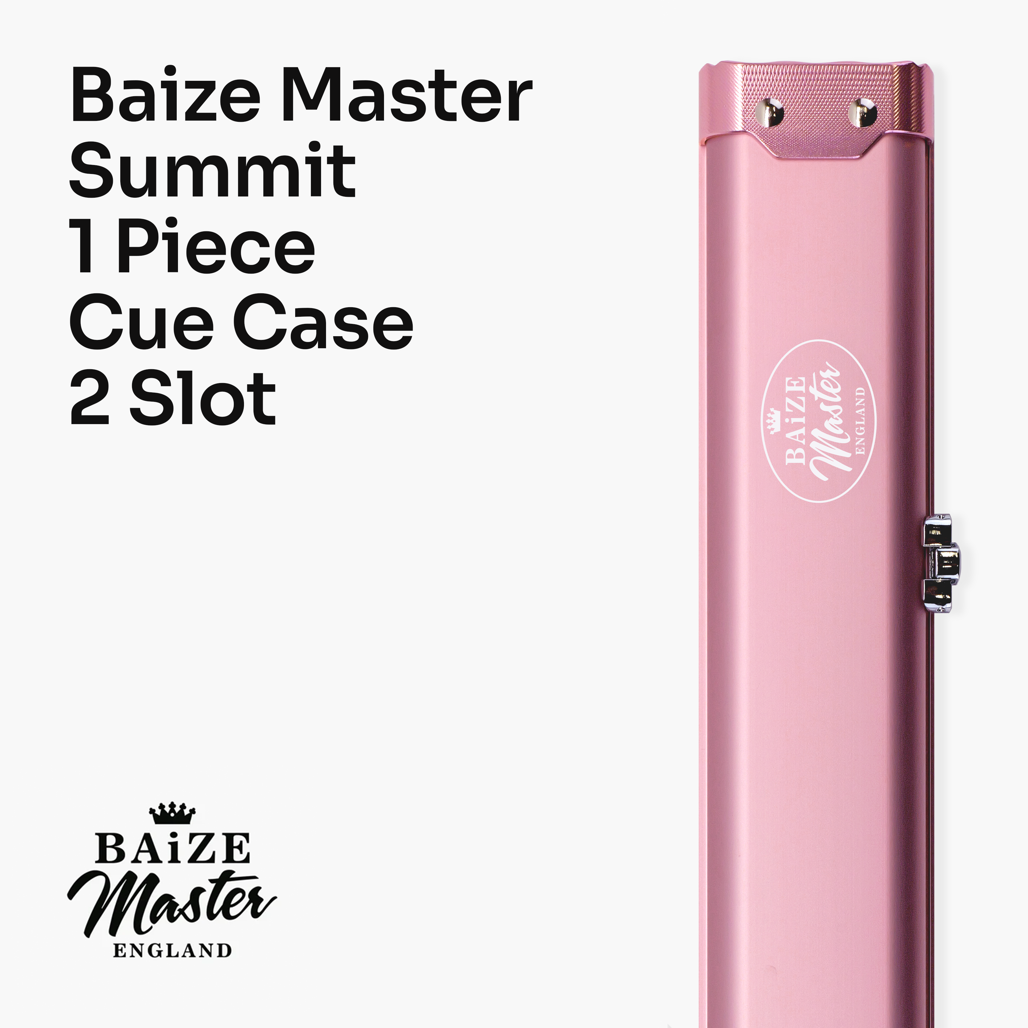Baize Master Summit 2-slot one-piece cue case