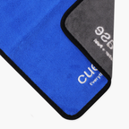 Cue + Case blue microfibre cue towel - 30cm x 40cm