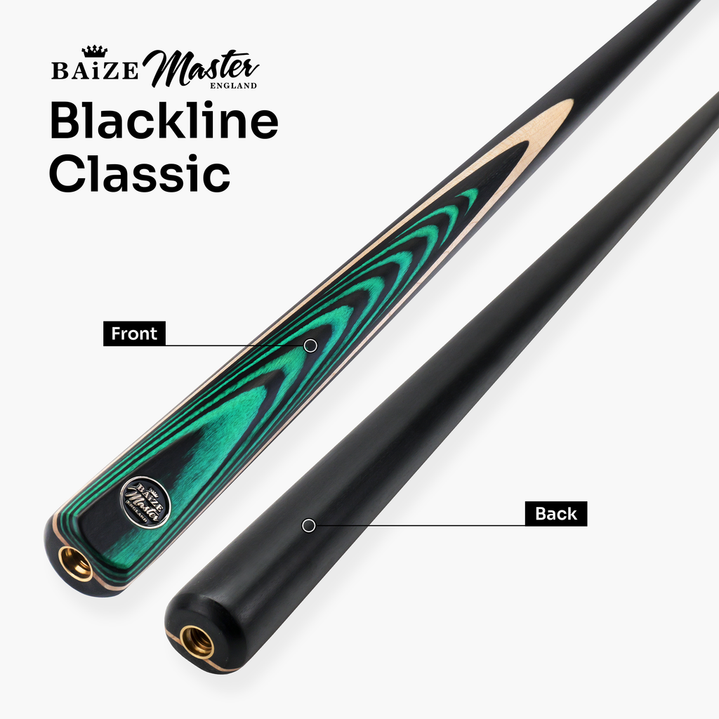 Baize Master Blackline Classic pool cue and case set