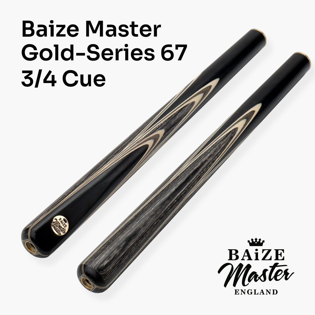 Baize Master Gold Series G67 57-inch 3/4 pool cue