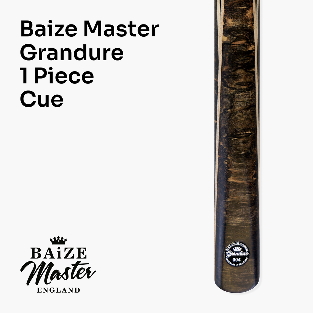 Baize Master Grandure #004 one-piece pool cue - 8mm tip