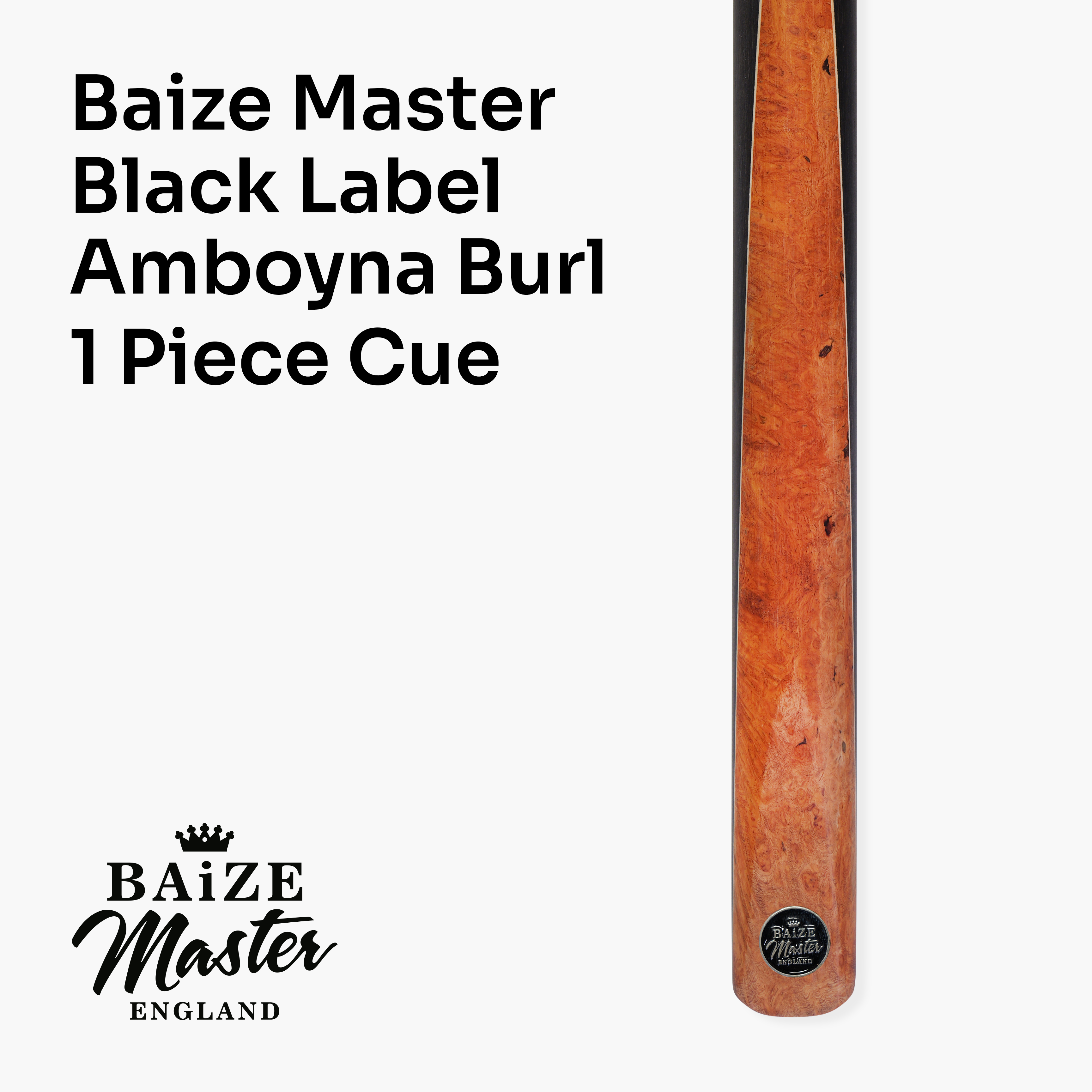 Baize Master Black Label 57-inch pool cue