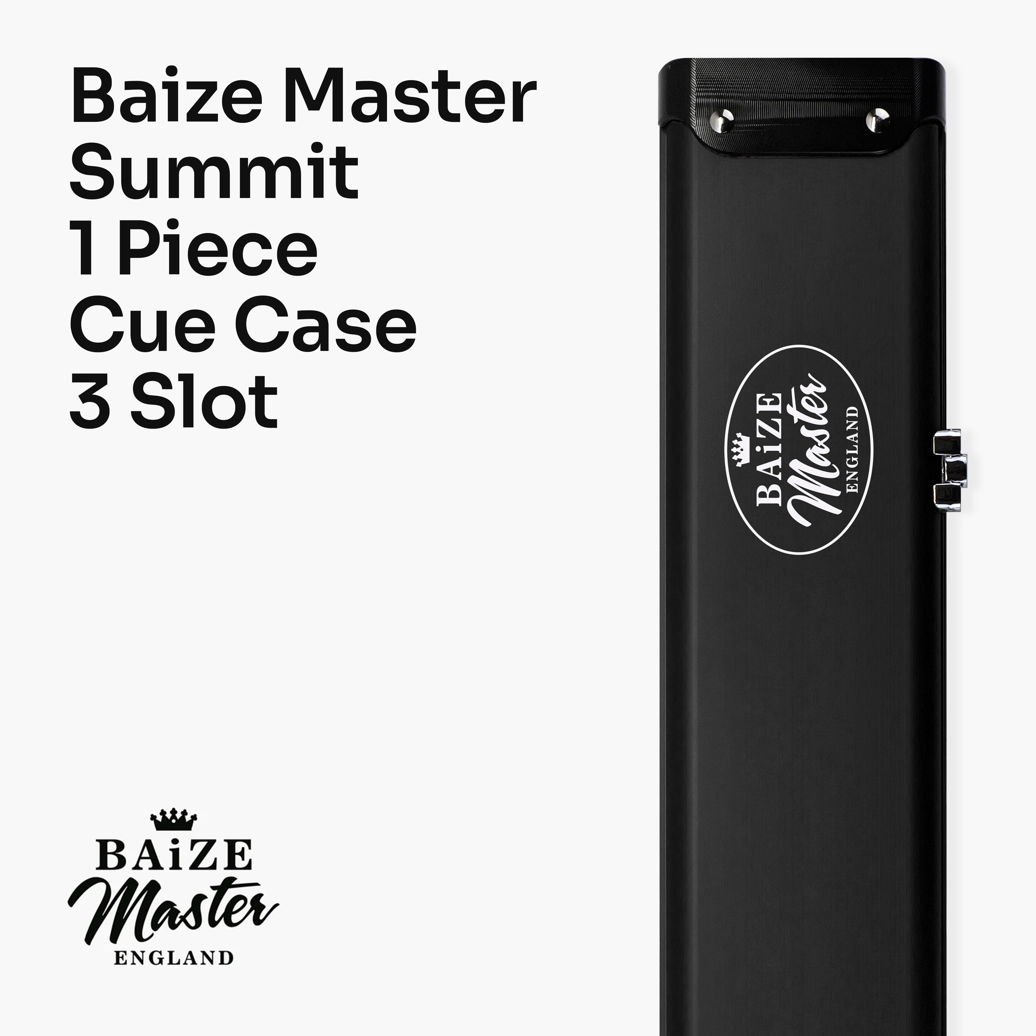 Baize Master Summit 3-slot one-piece cue case