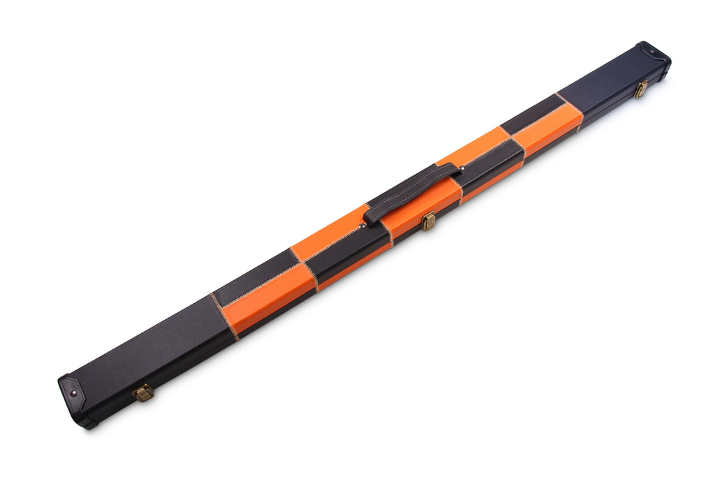 Deluxe chequered 3/4 cue case