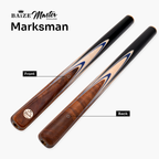 Baize Master Maple Marksman 3/4 pool cue Cue + Case