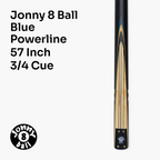 Jonny 8 Ball traditional 57-inch 3/4 cue with mini butt