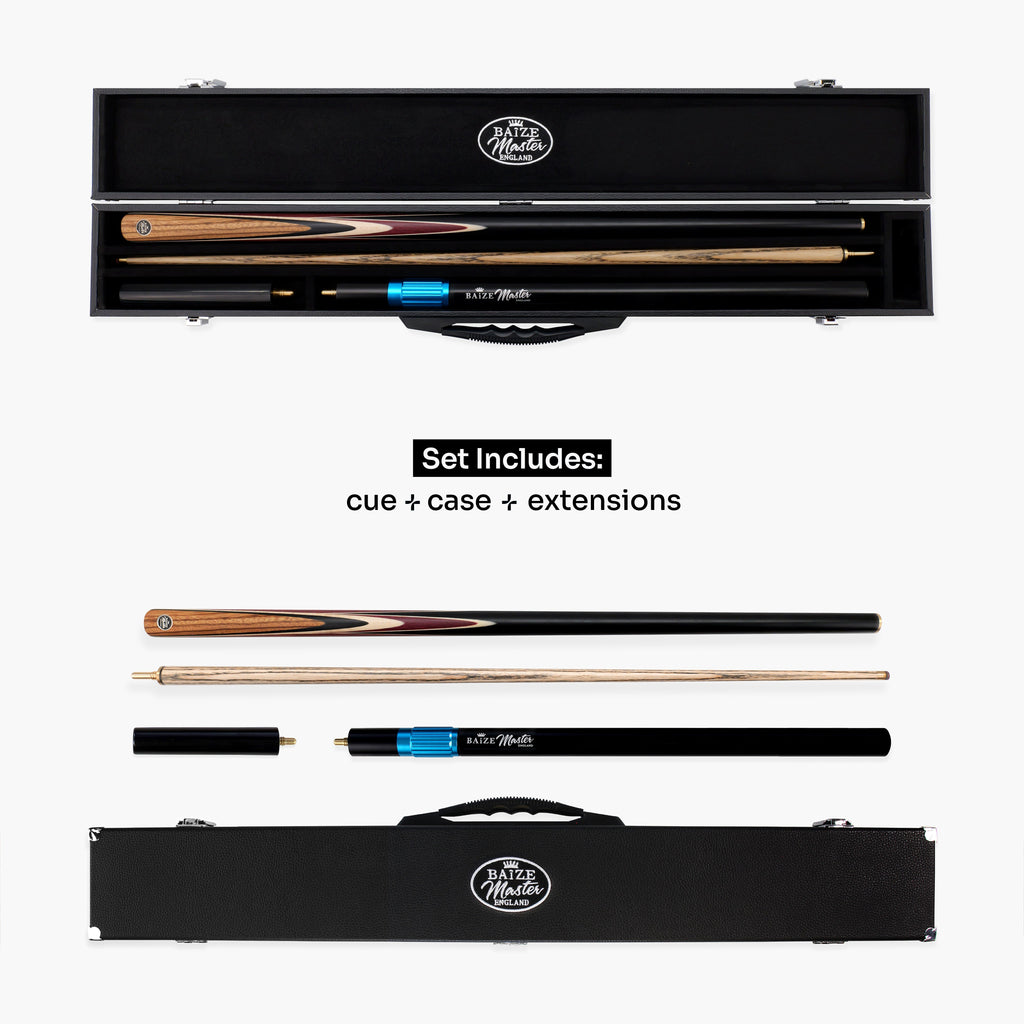 Baize Master Blackline Elite cue and case set