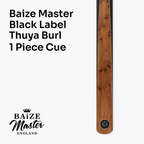 Baize Master Black Label 57-inch pool cue