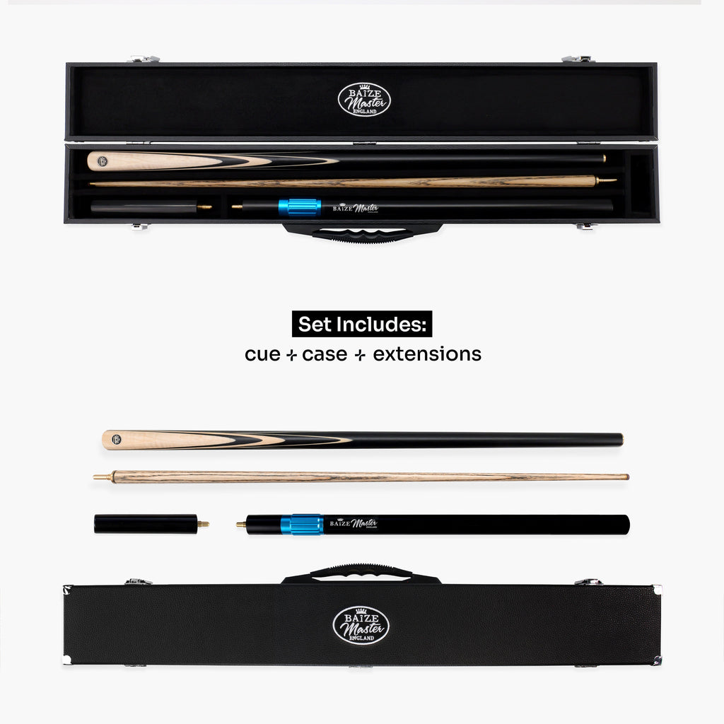 Baize Master Blackline Elite cue and case set
