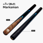 Baize Master Blue Marksman 3/4 pool cue
