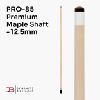 Dynamite Billiards PRO-85 maple shaft - 12.5mm tip