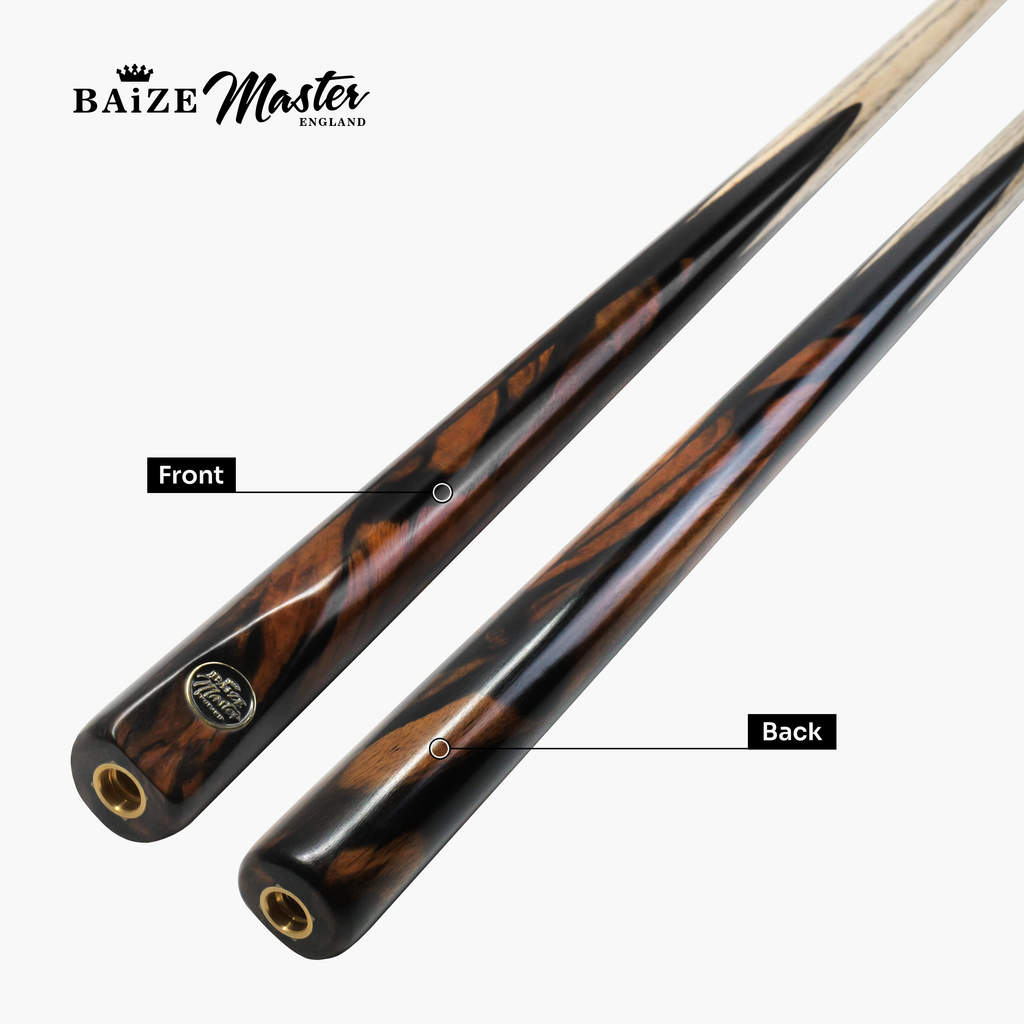 Baize Master Platinum Exotic Black Ivory pool cue - 8mm tip