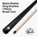 Baize Master King Breaker Ebony 58-inch pool break cue