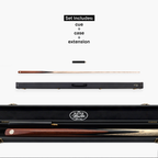 Baize Master Crimson Marksman cue and case set Cue + Case