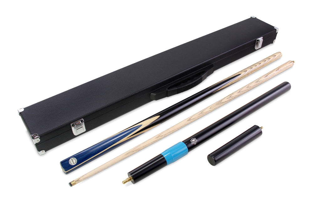 PRO147 Windsor 57 Inch 2 Piece Snooker Pool Cue and Case Set 9.5mm Tip