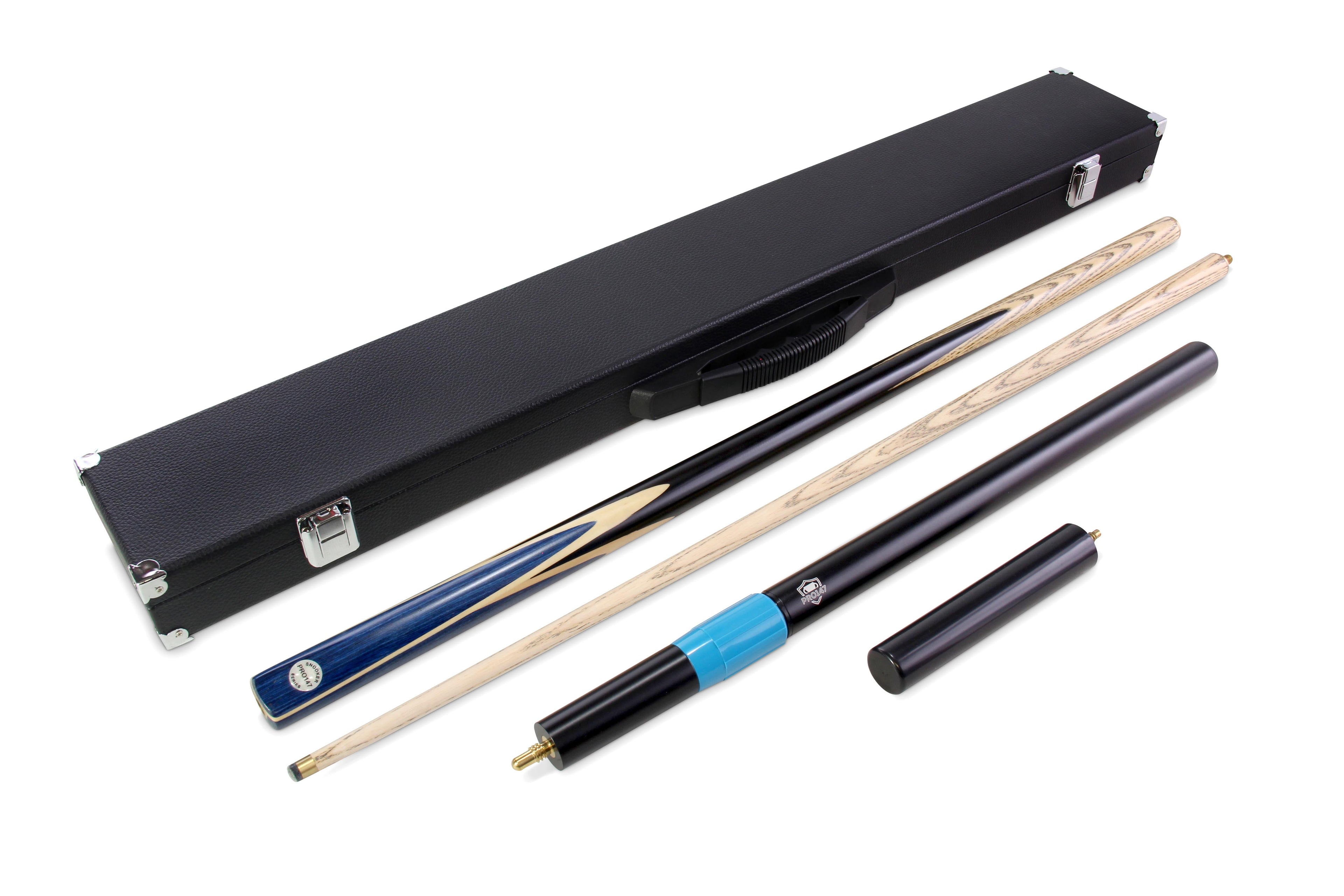 PRO147 Windsor 57 Inch 2 Piece Snooker Pool Cue and Case Set 9.5mm Tip